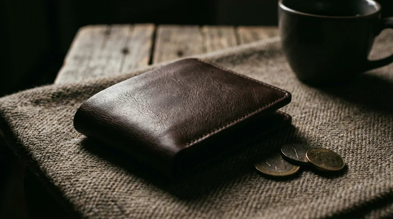 Minimalistischer Geldbeutel aus Leder: Praktisch und stilvoll im Alltag