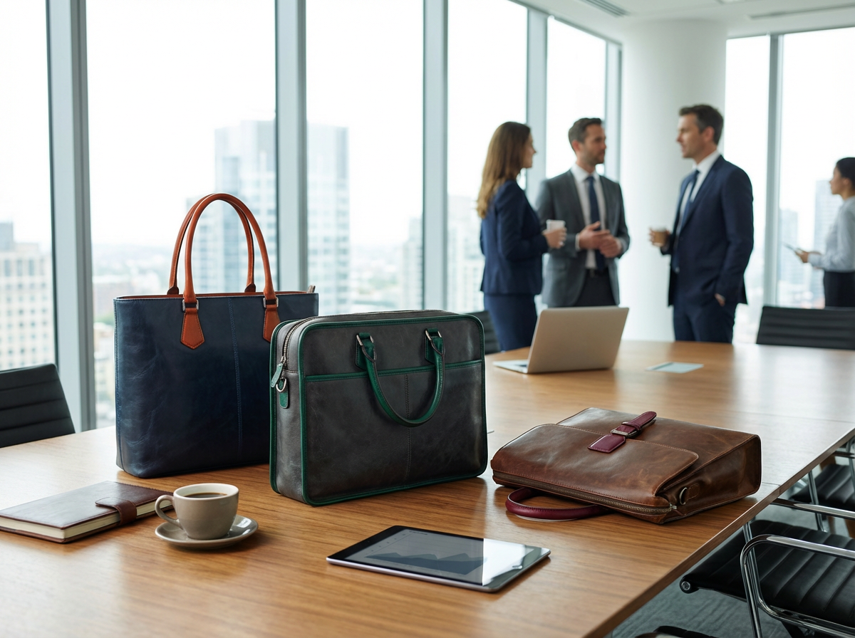 Akzentfarben bei Businesstaschen: Persönlichkeit zeigen, Professionalität bewahren