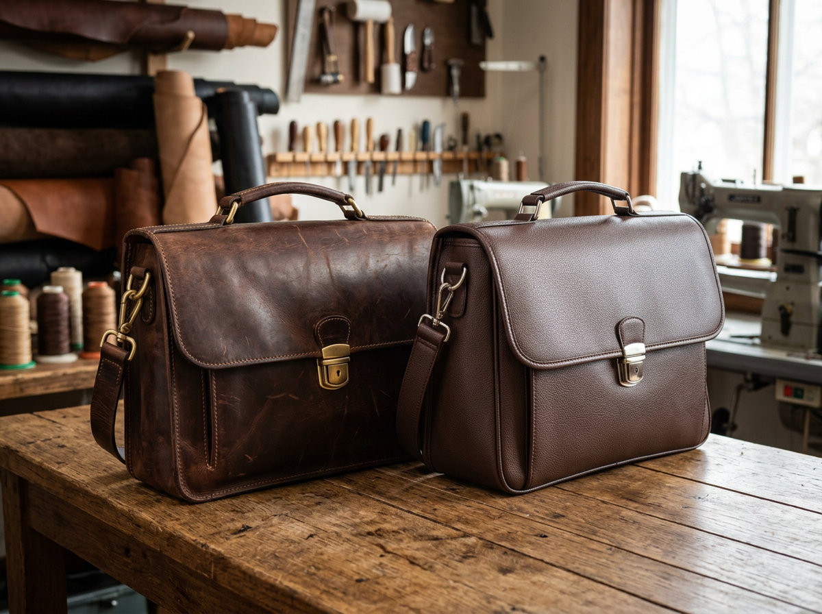 Echtleder und Kunstleder bei Taschen: Ein gründlicher Vergleich