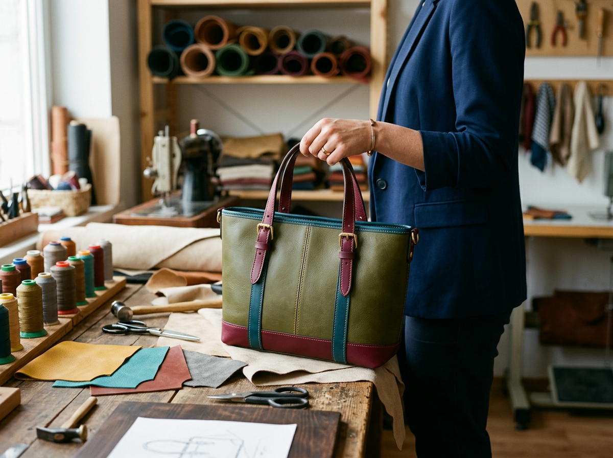 Farbenlehre für Handtaschen: Akzente setzen oder Ton in Ton?